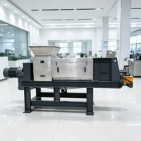 Déshydrateur à vis pour zeste d'agrumes, machine de déshydratation des pelures de citron, presse à vis pour la déshydratation des fruits et légumes usagés