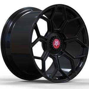 Rines Monobloque Forjados Personalizados para Autos de Pasajeros, Acabado Negro Brillante, para Autos Deportivos <span class=keywords><strong>Lamborghini</strong></span> - Product Image 2