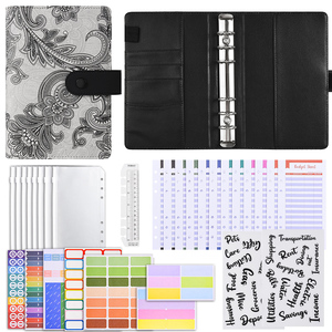 <span class=keywords><strong>2025</strong></span> Sản Phẩm Mới A6 Macaron Màu 6 Vòng Cổ Điển Thiết Kế Cây Nho Ngân Sách Chất Kết Dính Ví Cho Ngân Sách Với Tiền Mặt Phong Bì Và Nhãn Dán - Product Image 6