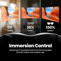 Lunettes intelligentes AR Xreal Air 2 Pro, écran géant HD de 130 pouces, lunettes XREAL Nreal Air2 Pro