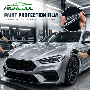 Rollo de TPU PPF Transparente HIGHCOOL de 1.52*15m para Protección de Pintura de Automóviles, Película Protectora Transparente para Carrocería, Venta al Por Mayor - Product Image 1