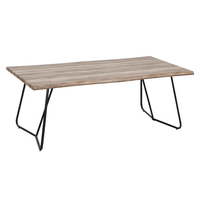 Ensemble de Table à manger, 3 pièces, échantillon gratuit, or marbré Royal Oak, Baroque, 4 chaises