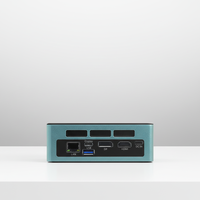 Mini PC INYUDA Ultra7 NUC DDR5 M.2 GPU 256GB SSD de Escritorio con Procesador Intel Core de Cuatro Núcleos para Uso Industrial