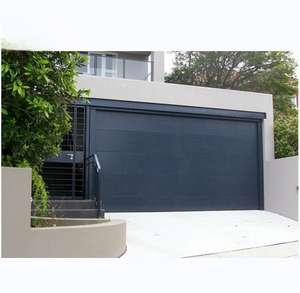 <span class=keywords><strong>Porte</strong></span> <span class=keywords><strong>de</strong></span> <span class=keywords><strong>garage</strong></span> sectionnelle électrique moderne en acier galvanisé en aluminium <span class=keywords><strong>Petite</strong></span> fenêtre transparente sans cadre en verre automatique <span class=keywords><strong>Petite</strong></span> fenêtre - Product Image 1