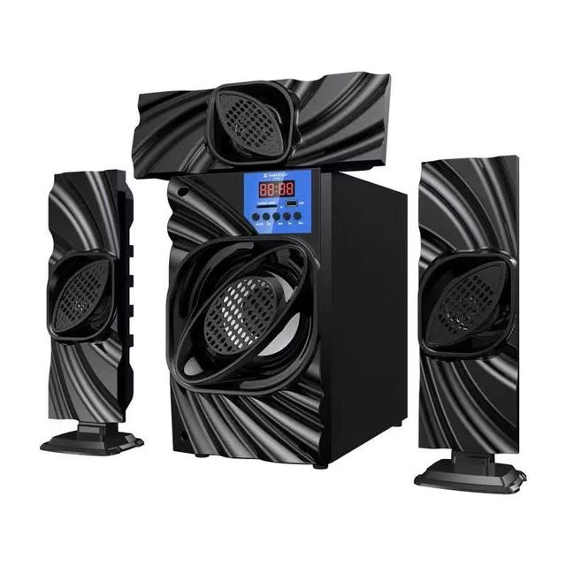 SONAC Big New 5.0 Usb 3D Sound Card Wharfedale Speaker Vitron Woofer Plastic Front case
