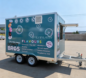 Camion de restauration mobile USA avec cuisine complète pour snacks, beignets, hot-dogs, pizzas, glaces, équipé 220V pour restaurants et commerçants - Product Image 4