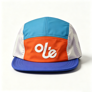 Gorra Deportiva Unisex de 5 Paneles con Bloques de Color, Gorra de Running de Secado Rápido y Ajustable con Bordado, Ligera para Exteriores, para Hombre y Mujer - Product Image 4