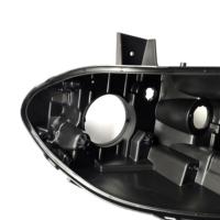 ADS vente accessoires de voiture systèmes d'éclairage automatique boîtier de phare halogène phare base arrière noire pour 14-22 D-odge Charger