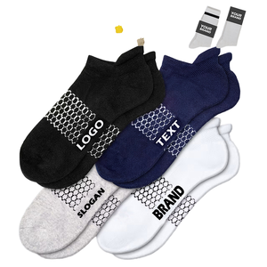 Non-slip Ankle Athletic Sports <b>Socks</b> Taiwan Made Eco-Friendly Spandex Polyester Cotton <b>Running</b> & Gym <b>Socks</b> - Product Image 1