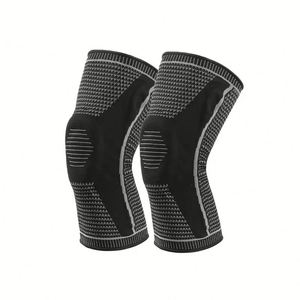 YIWU alta calidad Nylon compresión deporte con bisagras <span class=keywords><strong>rodillera</strong></span> ortopédica artritis ciclismo pierna soporte panal suave fútbol - Product Image 2