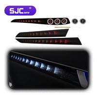 Accessoires de ventilation turbo LED pour voiture SJC 64 couleurs pour Mercedes Benz Classe C W204 2010-2014, éclairage d'ambiance pour voiture, conduite à droite, pour mise à niveau intérieure