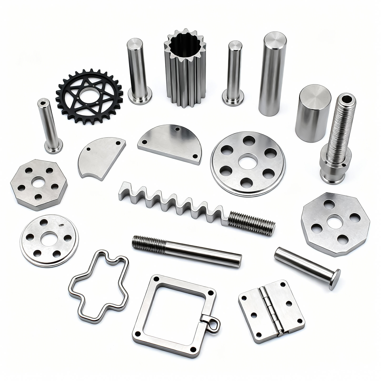 Custom Machined Hardware Precision CNC Service High Accuracy Machined Parts CNC Prototyping Manufacturer