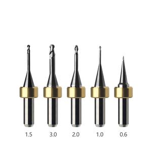 Cad Cam Metal Drill per metallo <span class=keywords><strong>zirconia</strong></span> block glass ceramic frese per taglio a secco e a umido - Product Image 1