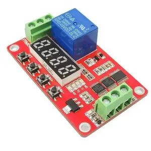 FRM01 time/delay/cycle/self-lock/relay control module /18 functions can be set