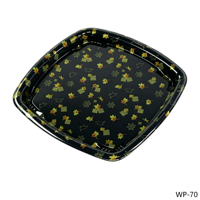 Barquette carrée à sushi à emporter, en plastique PET jetable, procédé blister, prix usine, boîte à pain, diverses tailles disponibles