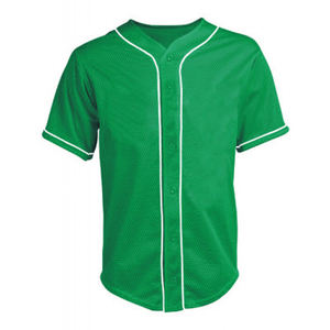 Custom blank baseball jersey <b>short</b> <b>sleeve</b> <b>button</b> <b>up</b> lightweight breathable sports <b>shirt</b> for team wear men women - Product Image 3