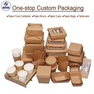 Rts cạnh tranh độc đáo giấy kraft <span class=keywords><strong>salad</strong></span> phục vụ thực phẩm container bát lớn Vòng phục vụ lấy đi giấy bát có nắp đậy - Product Image 6