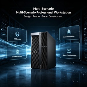 Station de travail <span class=keywords><strong>Dell</strong></span> Precision T7920/<span class=keywords><strong>7820</strong></span> Tower Barebones, processeur Intel Xeon, 1400W, 4 baies de disques 3.5/2.5 pouces, Deepseek Host en stock - Product Image 1