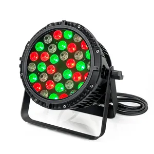 Harga pabrik 36X3W Remote Control RGB pengaktifan suara Dj Par Mini lampu panggung Led