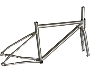 Сверхлегкая титановая велосипедная Рама внедорожная велосипедная Рама с высокой прочностью