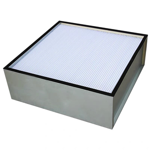 Hiệu quả cao H13 lọc phân vùng Net Trần Cung cấp không khí Duct ffu Bộ lọc không khí chịu nhiệt độ cao cho cung cấp không khí - Product Image 5