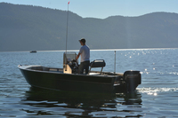 Kinocean 2026 Vente Flash Bateau de Pêche en Aluminium Entièrement Soudé de 16 Pieds pour 5 Personnes à Vendre