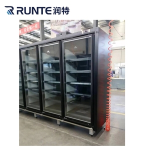 Congelador Vertical Profesional con Puerta de Vidrio para Exhibición y Refrigerador Comercial - Product Image 3