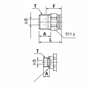 NITTA PUSH ONE MINI TYPE AC4 Otros conectores Categoría de producto - Product Image 1