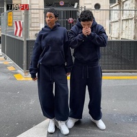 Setelan Training Berkualitas Tinggi untuk Pria Y2k Oem Custom Oversized Unisex Pullover Joggers Set Pria Heavyweight Baggy Dua Potong Hoodie Pria