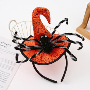 ربطة رأس جديدة هالويين-ربطة رأس عنكبوت مضحكة-إكسسوارات شعر فريدة لحفلات مهرجان الأطفال - Product Image 3