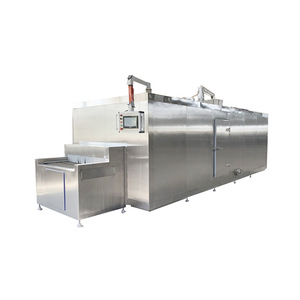 Congelador de túnel continuo para alimentos, R-404A, 380V, puerta única, control PLC, alta productividad - Product Image 2