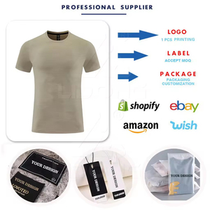 เสื้อยืดออกกำลังกายลำลอง โพลีเอสเตอร์ 100% สำหรับวิ่ง แบดมินตัน ระบายอากาศ แห้งเร็ว มีทุกขนาด 12 สี แขนสั้น - Product Image 4