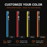 PDU Inteligente Vertical Personalizable con Control Individual de Tomas para Distribución de Energía en Gabinetes de Servidores de 42U