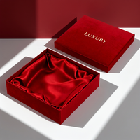 Boîte rigide personnalisée en deux parties avec couvercle pour emballage cadeau de soutien-gorge, couvercle et base, logo estampé en or, boîte embossée