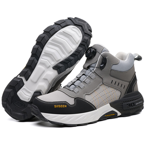 <span class=keywords><strong>Zapatos</strong></span> de <span class=keywords><strong>Seguridad</strong></span> con Puntera de Acero, Estilo Moderno, Suela de Goma Ligera, Parte Superior de Malla Transpirable, Personalizables con Logotipo - Product Image 4