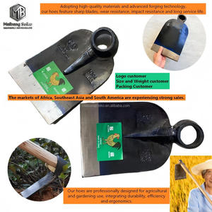 Cultivateur manuel en acier au carbone, houe de jardinage, désherbeur en acier, outil pour ameublir la terre, pour jardin, ferme, pelouse, extérieur - Product Image 5