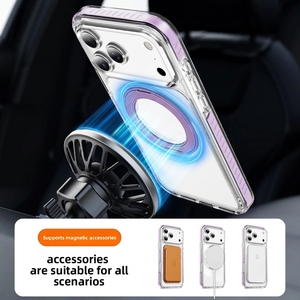 เคสโทรศัพท์อะคริลิกใสแบบใช้งานได้จริง พร้อมขาตั้งวงแหวนหมุนได้ 360 องศา ป้องกันเลนส์และหน้าจอ สำหรับ iPhone 18 Pro Pro Max - Product Image 4