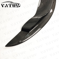 Lip Bumper Depan Serat Karbon Gaya GTS untuk BMW M3 E90 / E92 (2005-2012) Langsung dari Pabrik