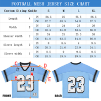 Maillot de Football Américain Vintage en Polyester Surdimensionné pour Homme Style Streetwear Personnalisé Boxy Mode Luxe Surdimensionné