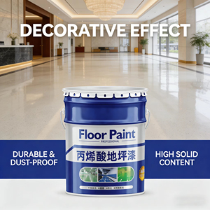Pintura Acrílica Industrial para Pisos, Revestimiento de Cemento Resistente al Desgaste y a la Corrosión para Talleres y Almacenes - Product Image 6