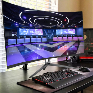 27 34 inch chơi game phần cứng máy tính và phần mềm màn hình cong chơi game PC màn hình 27 inch 4K màn hình - Product Image 1
