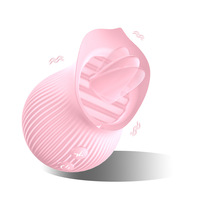 Silikon-Saugvibrator Sexspielzeug Nippelstimulator Klitoris-Sauger Rose Magic Tongue Vibrator Massage für Frauen