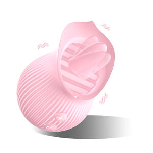 Silikon emme vibratör seks oyuncak meme stimülatörü Clit enayi gül sihirli dil vibratör masaj kadınlar için - Product Image 2