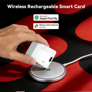 Traceur de <span class=keywords><strong>carte</strong></span> intelligente certifié MFi RSH pour Find My et <span class=keywords><strong>Google</strong></span> Find Hub, système double, étiquette de portefeuille fine, suivi mondial BLE 5.4 - Product Image 3