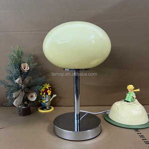 Lámpara de Mesa de Cristal Creativa, Estilo <span class=keywords><strong>Dulce</strong></span> Rosa, Lámpara de Noche para Dormitorio, Lámpara Decorativa para Sala de Estar - Product Image 3