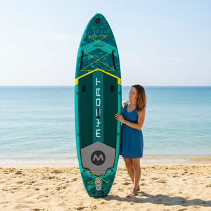 China Factory MYBOAT Paddle Board 35'' Ultra Wide Stand up Waterplay Surfing <b>Inflatable</b> Sup With Seat MY16/4 Quick Setup Easy to - Product Image 1