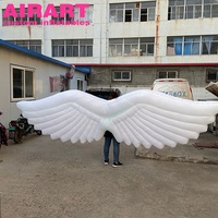 Géant gonflable volant artificiel papillon ailes costume pour la publicité ou la décoration d'événement