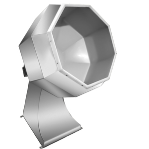Mezclador de tambor de máquina mezcladora octogonal de acero inoxidable completamente automático con condición de velocidad ajustable Nuevo - Product Image 2