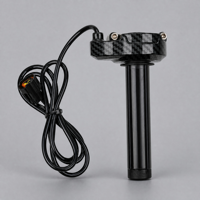 Accélérateur de guidon à poignée rotative 3 broches pour vélo électrique, prise mâle/femelle M8 pour vélos à pneus larges OUXI V8 / Fatboy / Super73