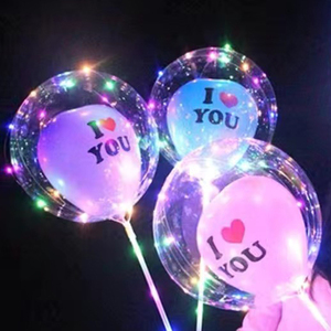Decoración Navideña al por Mayor, <span class=keywords><strong>Globos</strong></span> Inflables Transparentes <span class=keywords><strong>con</strong></span> Luces LED Multicolores y Varillas, Juego <span class=keywords><strong>de</strong></span> Regalo - Product Image 3